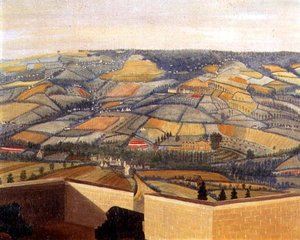 ロッドボローフォートから見た広大な風景、1764年頃（65821の詳細） 作： English School